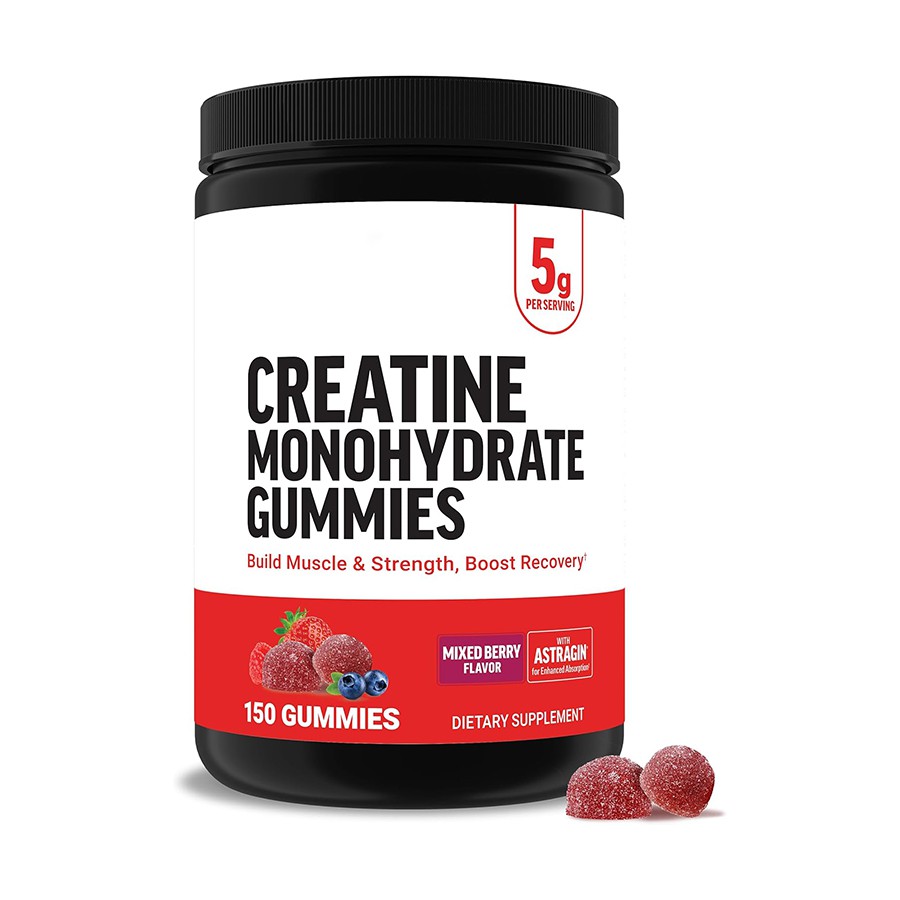 Creatine Monohydrate Gummies Lihasten kasvu