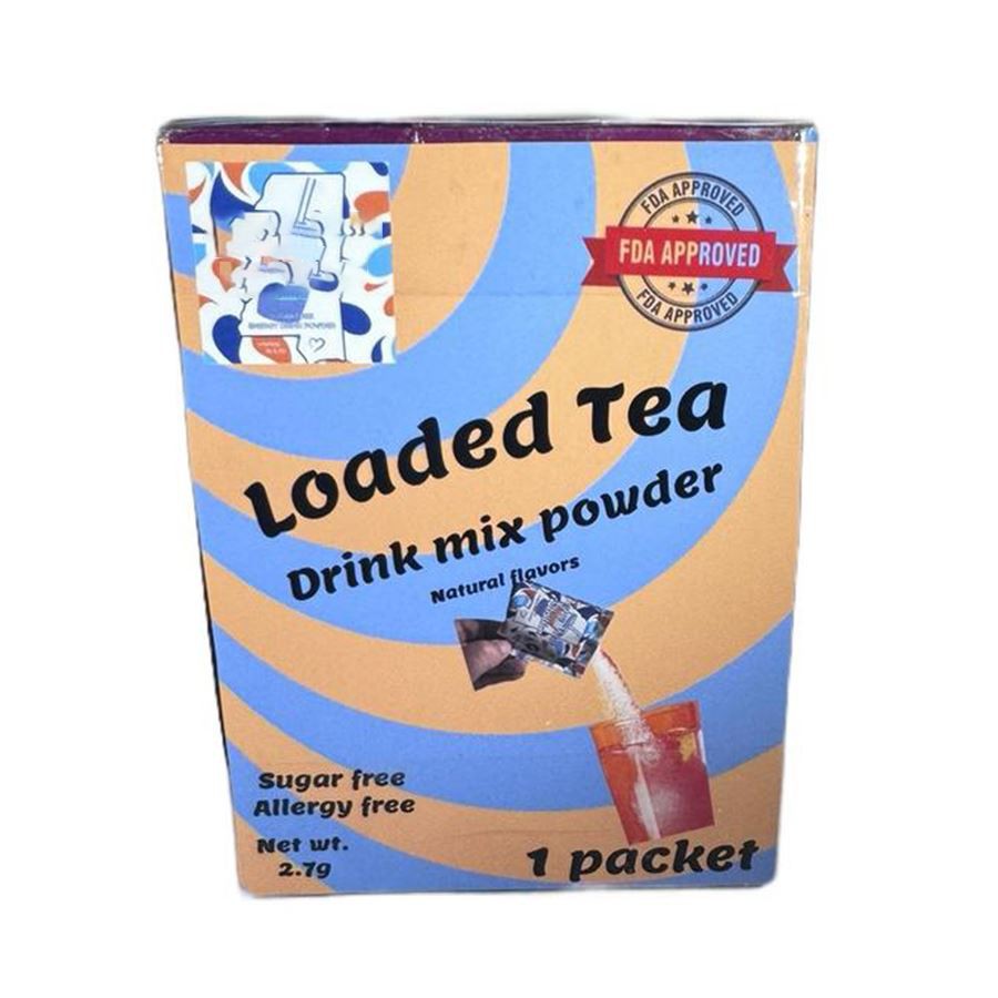 Loaded Tea luonnollinen virkistävä juomasekoitusjauhe